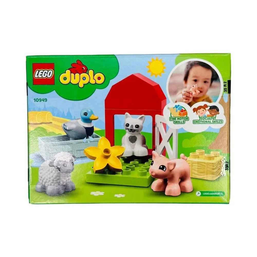 LEGO Duplo #10949 Farm Animal Care - 11 Pieces - Age 2+ - RETIRED